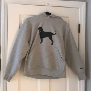 Black Dog Hooded Sweatshirt